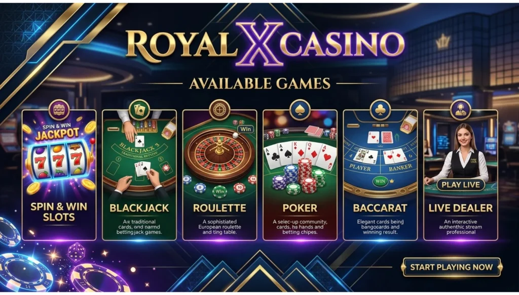 royal x casino apk games
